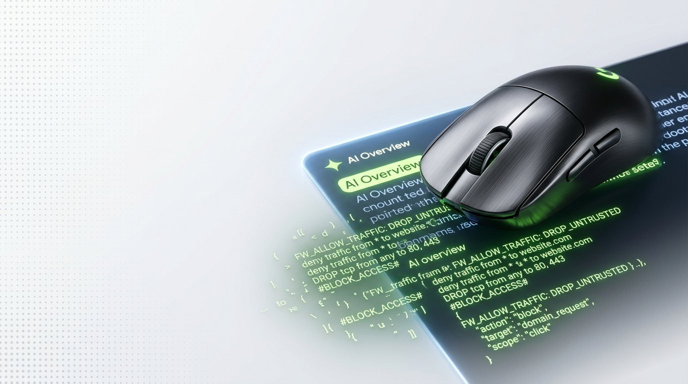 ai overview with hovering mouse over results